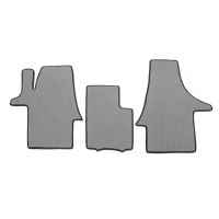 Килимки EVA (сірі, передні, для 1-20251) для Volkswagen T5 2010-2015 рр