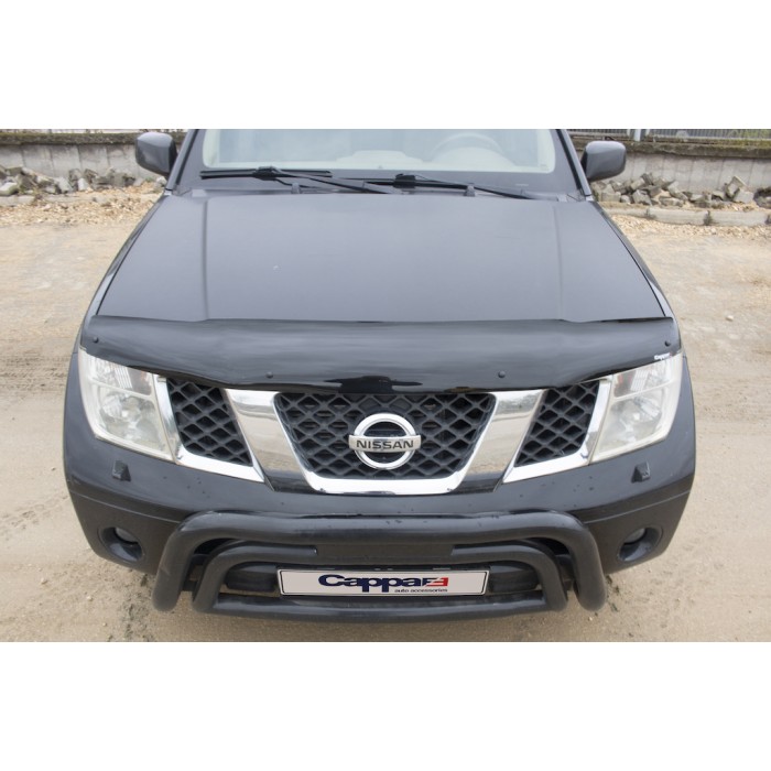 Дефлектор капоту (EuroCap) для Nissan Navara 2006-2015 рр