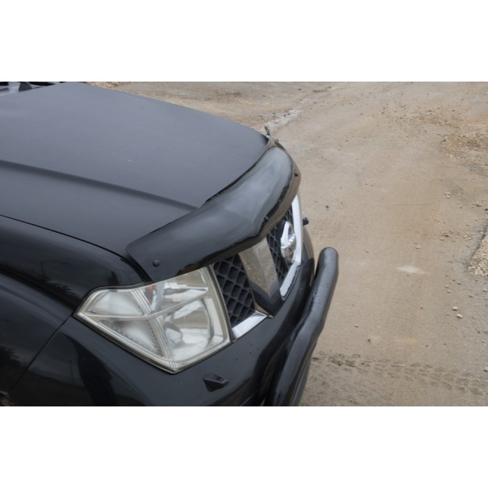 Дефлектор капоту (EuroCap) для Nissan Navara 2006-2015 рр