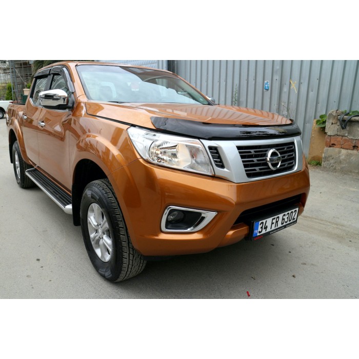 Дефлектор капота (EuroCap) для Nissan Navara/NP300 2016- гг