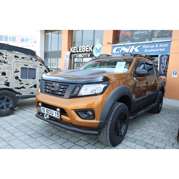 Дефлектор капота (EuroCap) для Nissan Navara/NP300 2016- гг