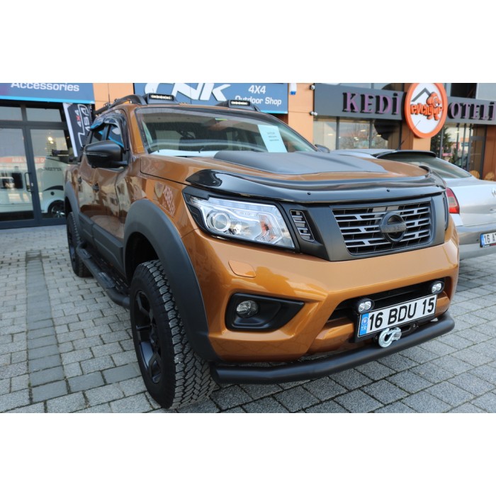 Дефлектор капота (EuroCap) для Nissan Navara/NP300 2016- гг