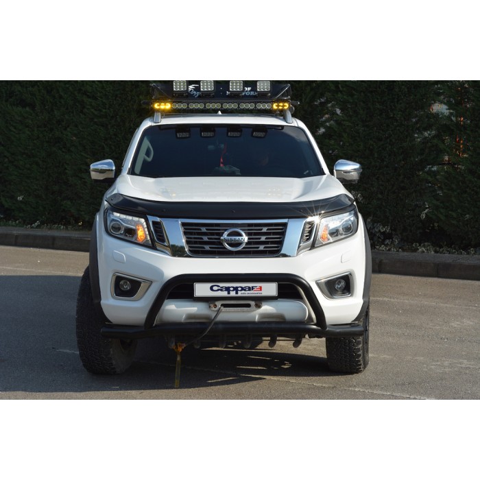 Дефлектор капота (EuroCap) для Nissan Navara/NP300 2016- гг