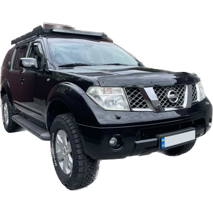 Дефлектор капоту (EuroCap) для Nissan Pathfinder R51 2005-2014рр