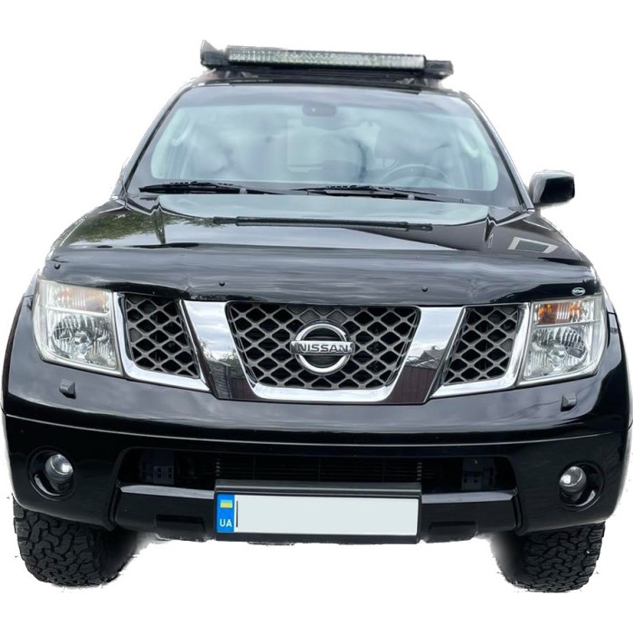 Дефлектор капоту (EuroCap) для Nissan Pathfinder R51 2005-2014рр