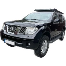 Дефлектор капоту (EuroCap) для Nissan Pathfinder R51 2005-2014рр