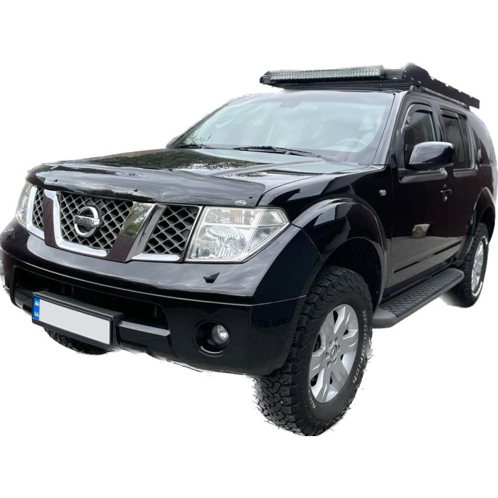 Дефлектор капоту (EuroCap) для Nissan Pathfinder R51 2005-2014рр