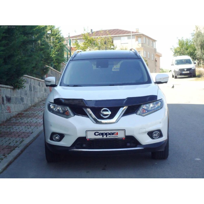 Дефлектор капота (EuroCap) для Nissan X-trail T32/Rogue 2014-2021 гг