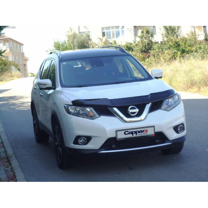 Дефлектор капота (EuroCap) для Nissan X-trail T32/Rogue 2014-2021 гг