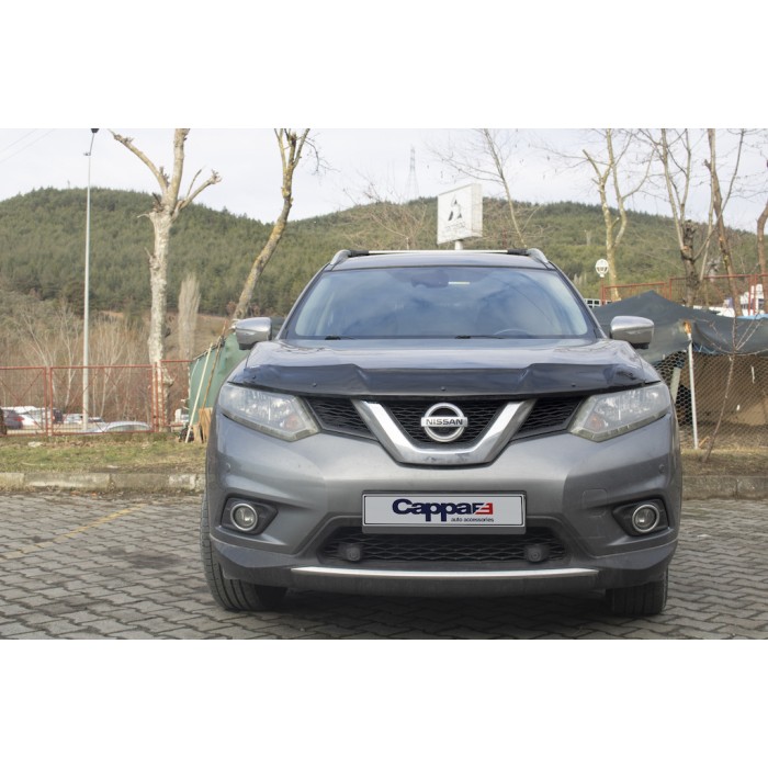 Дефлектор капота (EuroCap) для Nissan X-trail T32/Rogue 2014-2021 гг