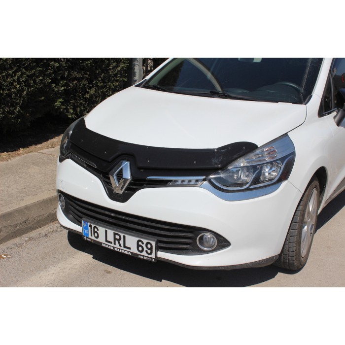 Дефлектор капота (EuroCap) для Renault Clio IV 2012-2019 гг