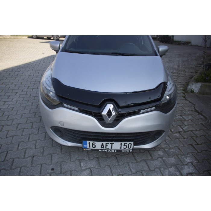 Дефлектор капота (EuroCap) для Renault Clio IV 2012-2019 гг