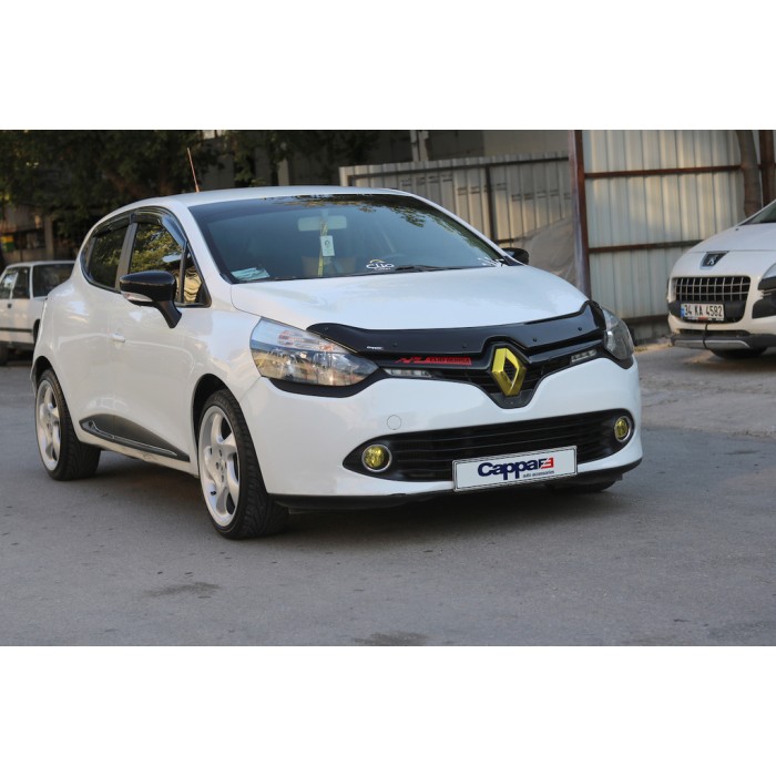 Дефлектор капота (EuroCap) для Renault Clio IV 2012-2019 гг