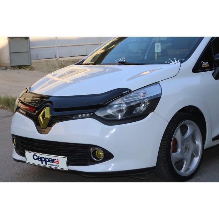 Дефлектор капота (EuroCap) для Renault Clio IV 2012-2019 гг