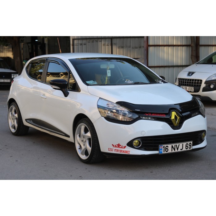 Дефлектор капота (EuroCap) для Renault Clio IV 2012-2019 гг