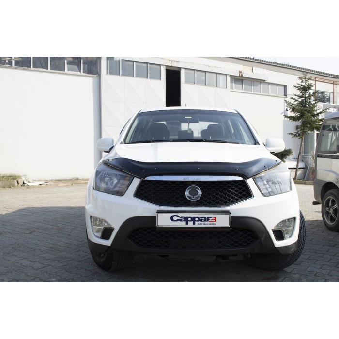 Дефлектор капота 2013-2025 (EuroCap) для SsangYong Korando рр