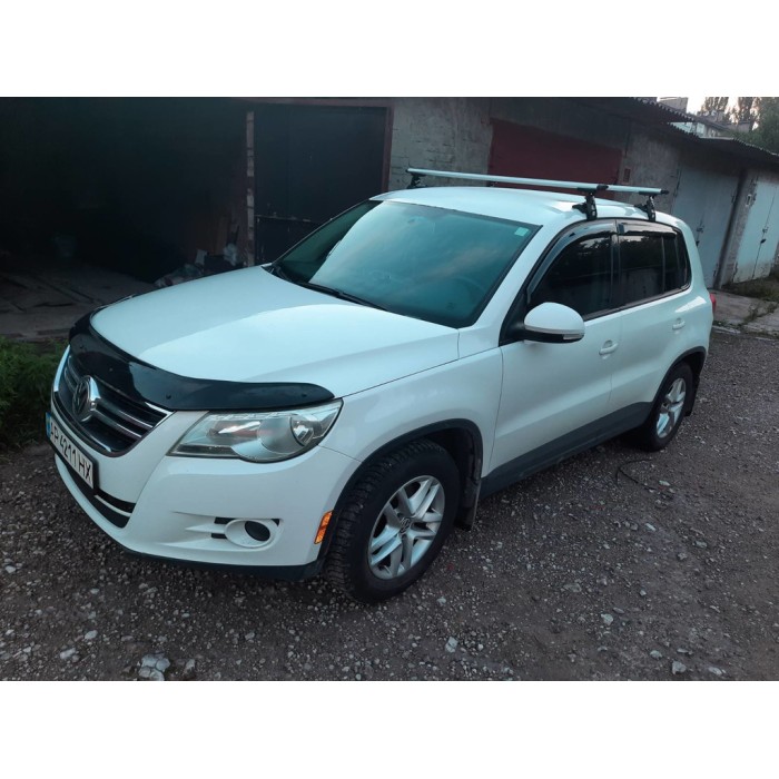 Дефлектор капота (EuroCap) для Volkswagen Tiguan 2007-2016 гг