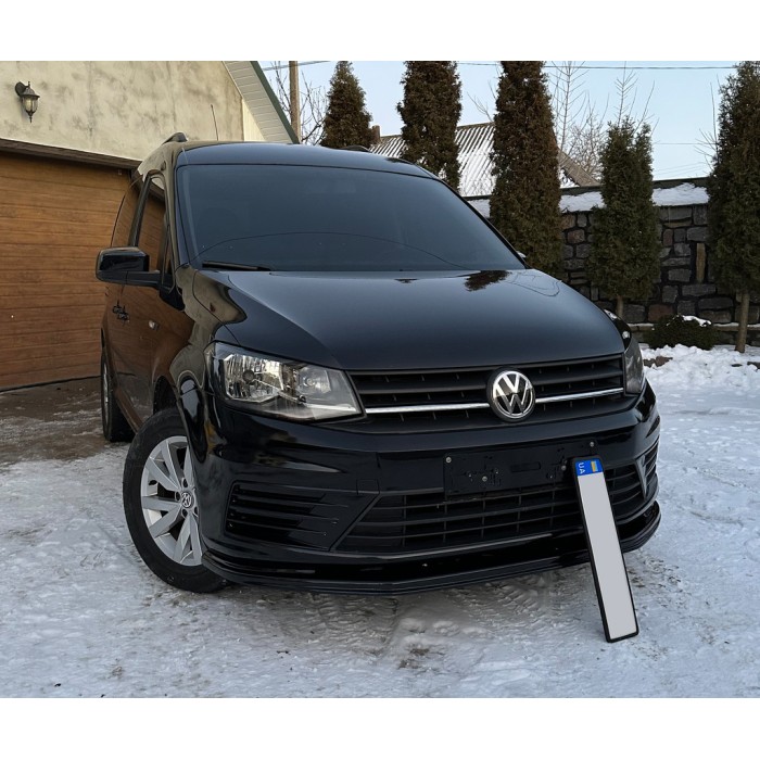 Передняя лип юбка (ABS) для Volkswagen Caddy 2015-2020 гг