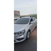 Перемички на гладку дах (2 шт, Asaf V4) для Renault Megane IV 2016-2025 рр