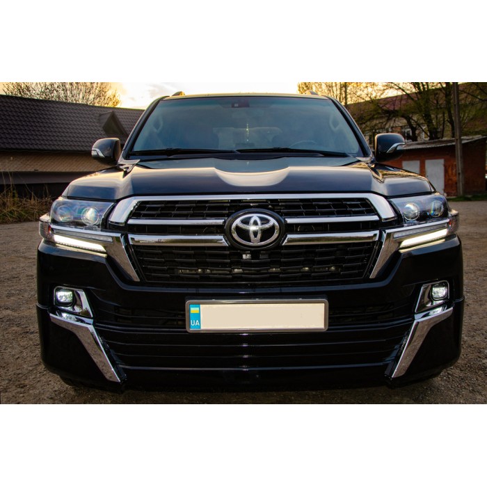 Комплект обвісів 2016-2025 (Executive 2021) Чорний колір для Toyota Land Cruiser 200