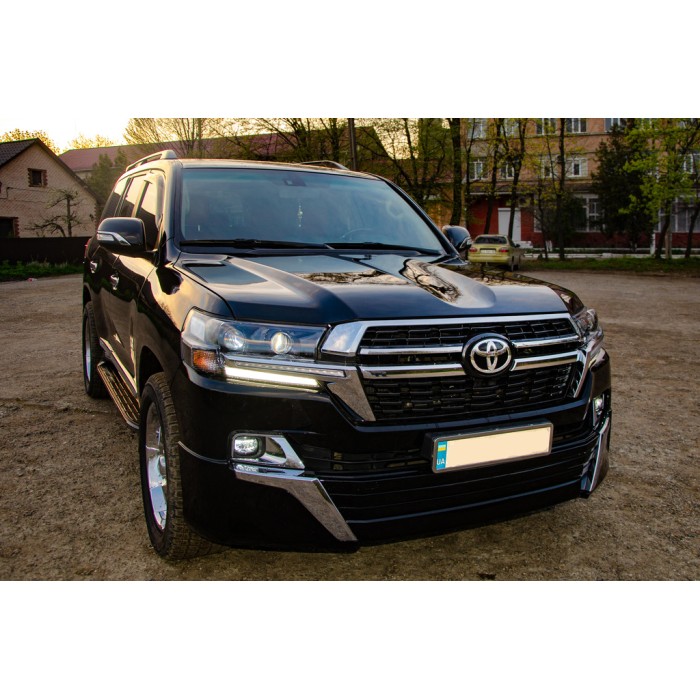 Комплект обвісів 2016-2025 (Executive 2021) Чорний колір для Toyota Land Cruiser 200