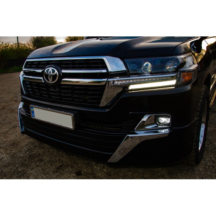 Комплект обвісів 2016-2025 (Executive 2021) Чорний колір для Toyota Land Cruiser 200