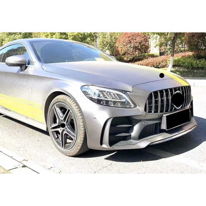 Комплект обвісів (дизайн C63 GT) для Mercedes C-сlass W205 2014-2021рр