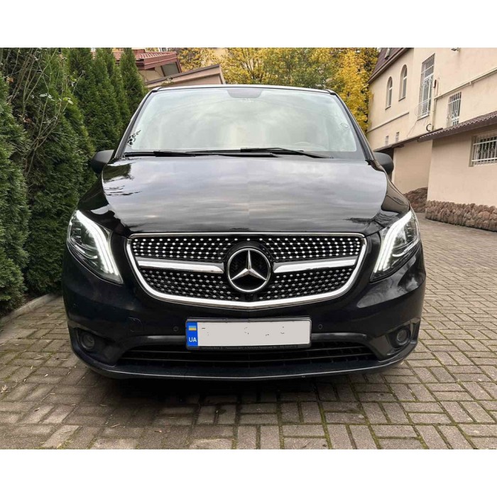 Передня решітка Diamond (2014-2023 для Vito W447) для Mercedes Vito / V-class W447 2014- рр