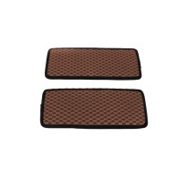Поліуретанові килимки на пороги (2 шт, EVA, цегляні) для Citroen Jumper 2007-2025 рр