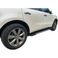Бокові пороги RedLine V1 (2 шт., Алюміній) для Acura MDX 2013-2020 рр