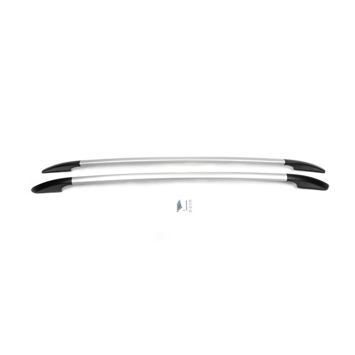 Рейлінги OmsaLine Solid (2 шт, сірі) для Ford Kuga/Escape 2013-2019 рр