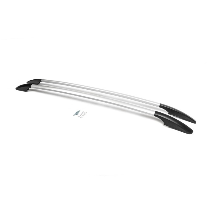 Рейлінги OmsaLine Solid (2 шт, сірі) для Ford Kuga/Escape 2013-2019 рр
