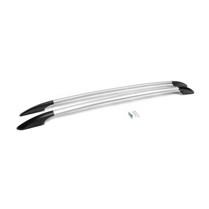 Рейлінги OmsaLine Solid (2 шт, сірі) для Ford Kuga/Escape 2013-2019 рр