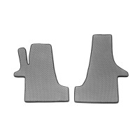 Коврики EVA (серые, передние, для 2-20251) для Volkswagen T5 Transporter 2003-2010 гг