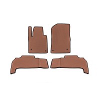 Поліуретанові килимки (2007-2012, EVA, цегляний) для Toyota Land Cruiser 200