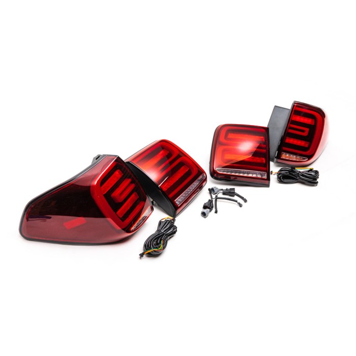 Задні LED ліхтарі (RED-Sequential) для Nissan Patrol Y62 2010-2024 рр