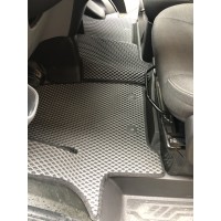 Килимки EVA (Передні, чорні) для Ford Custom 2013-2022 рр