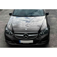 Передня решітка Diamond Silver (2013-2016) для Mercedes E-сlass W212 рр