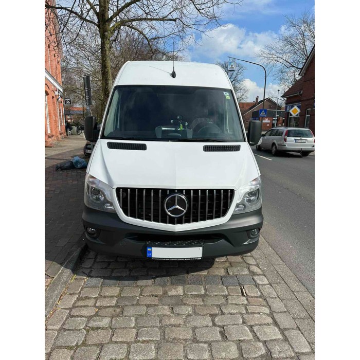 Передня решітка GT Chrome (2013-2018) для Mercedes Sprinter W906 рр