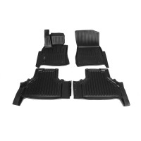 Килимки Stingray 3D (4 шт, поліуретан) для BMW X6 E-71 2008-2014 рр