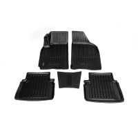 Килимки Stingray 3D (5 шт, поліуретан) для Daewoo Gentra