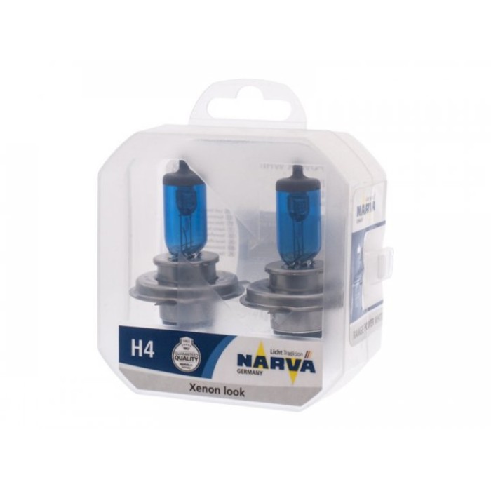 Лампа головного света Narva H4 60/55W Range Power White 486802100