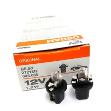 Вказівна лампа Osram 2721MF 1,2W 12V B8,5d 5X10FS