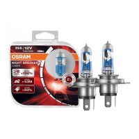 Лампа головного света Osram H4 60/55W Night Breaker Laser -2025130% 64193NBL130