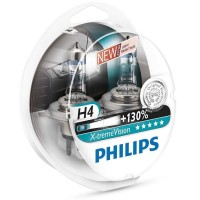 Лампа головного світла Philips H4 60/55W Xtreme Vision 12342XV