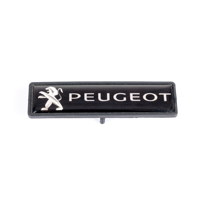 Шильдик для ковриков (1шт) для Тюнинг Peugeot