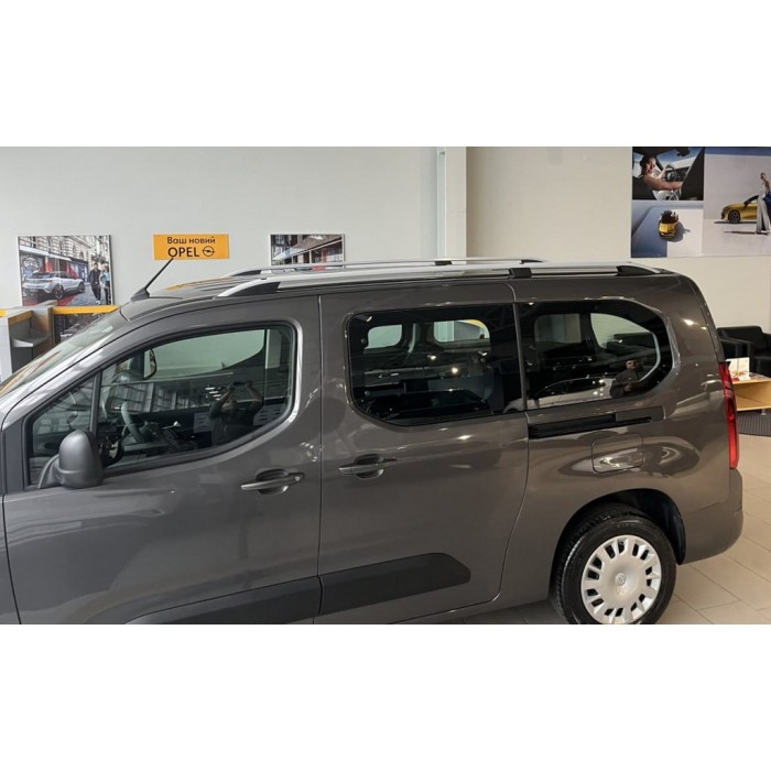 Рейлінги Skyport (сірі) Коротка база для Opel Combo 2019- рр