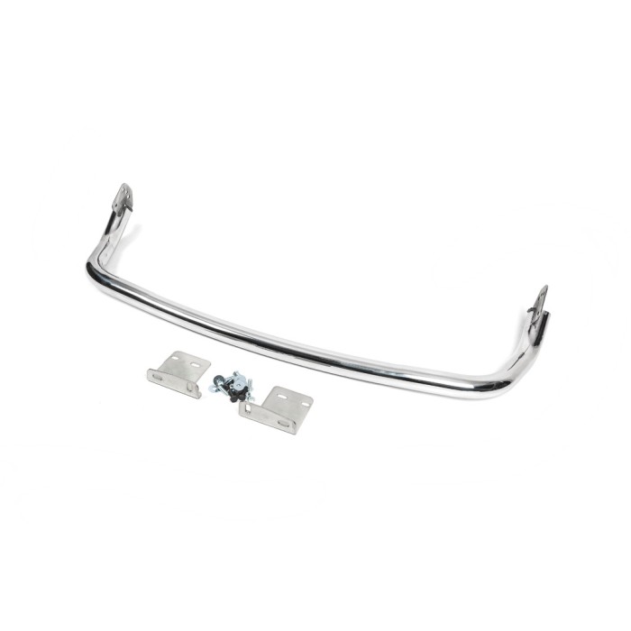Задній захист AK005 (2 шт, нерж) для Hyundai Santa Fe 2 2006-2012 рр