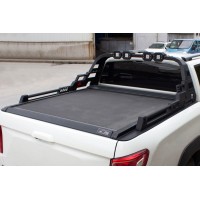 Ролбар Dakar с LED (под роллеты) для Nissan Navara/NP300 2016- гг