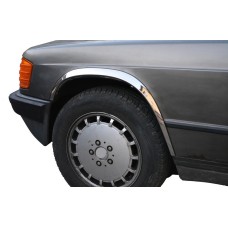 Накладки на арки 1982-1989 (4 шт, нерж) для Mercedes W201 (190)